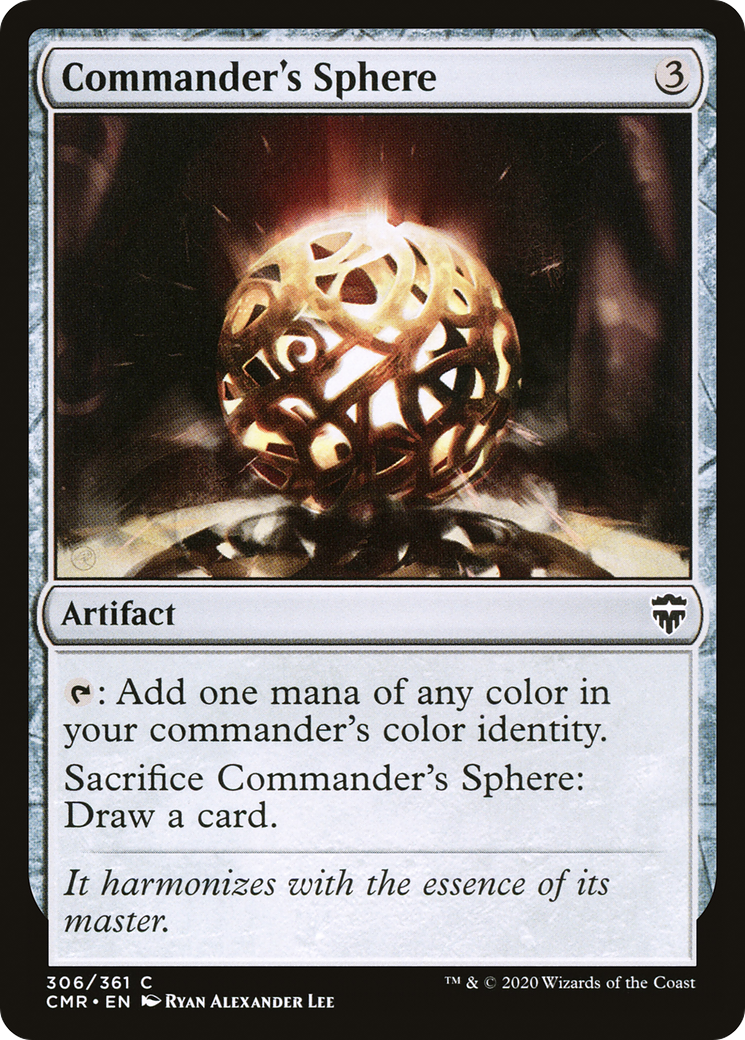 {C} Commander's Sphere [Commander Legends][CMR 306]