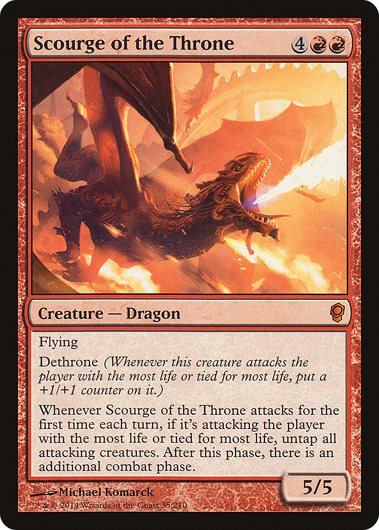 {R} Scourge of the Throne [Conspiracy][CNS 035]