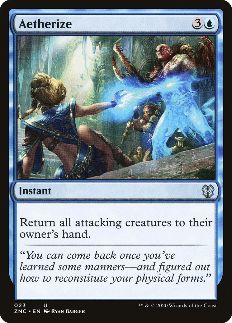 {C} Aetherize [Zendikar Rising Commander][ZNC 023]