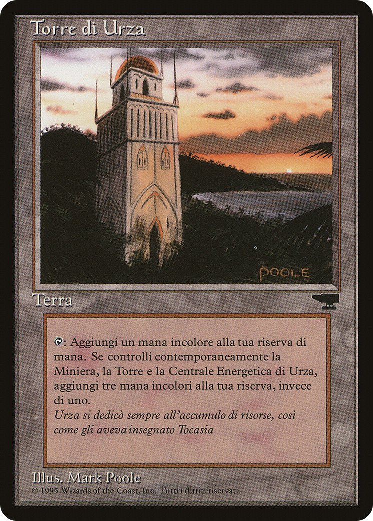 {C} Urza's Tower (Forest) (Italian) - "Torre di Urza" [Rinascimento][RIN 183]