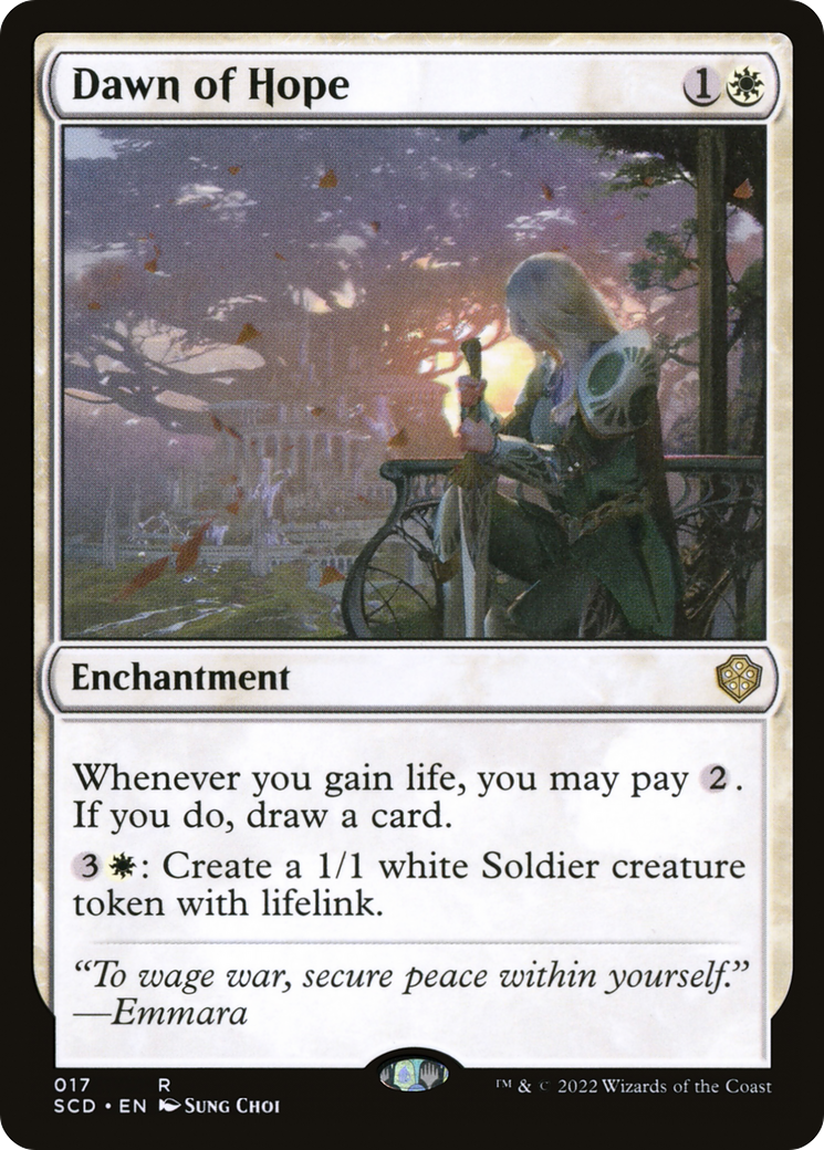 {R} Dawn of Hope [Starter Commander Decks][SCD 017]