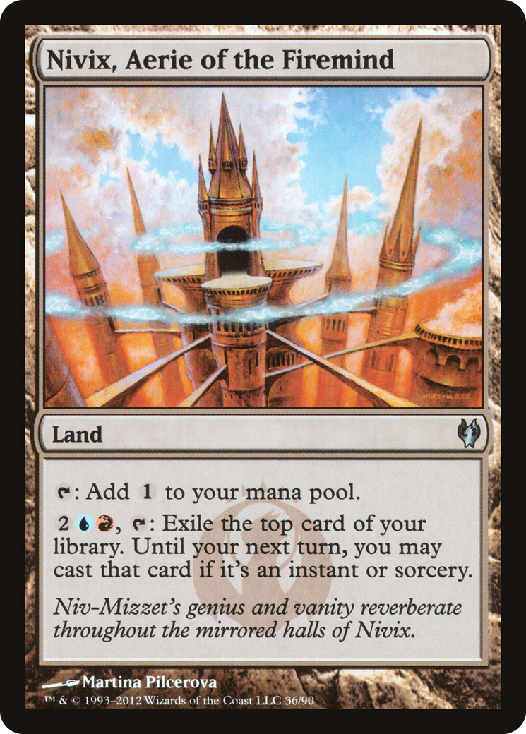 {C} Nivix, Aerie of the Firemind [Duel Decks: Izzet vs. Golgari][DDJ 036]