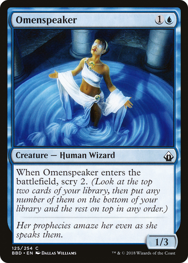 {C} Omenspeaker [Battlebond][BBD 125]