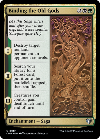 {C} Binding the Old Gods [Commander Masters][CMM 917]