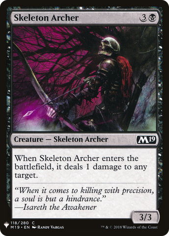 {C} Skeleton Archer [Mystery Booster][LS M19 118]