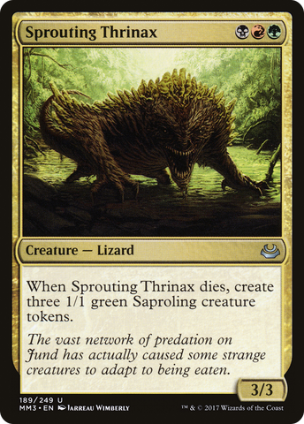 {C} Sprouting Thrinax [Modern Masters 2017][MM3 189]