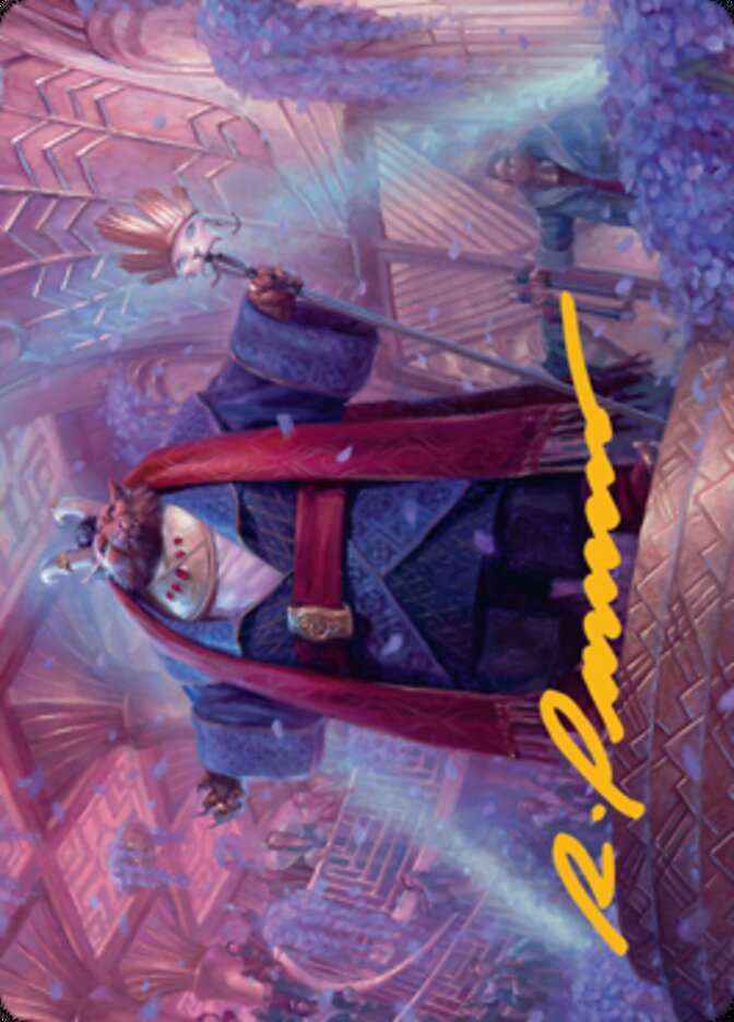 {A} Jetmir, Nexus of Revels 1 Art Card (Gold-Stamped Signature) [Streets of New Capenna Art Series][GS ASNC 027]
