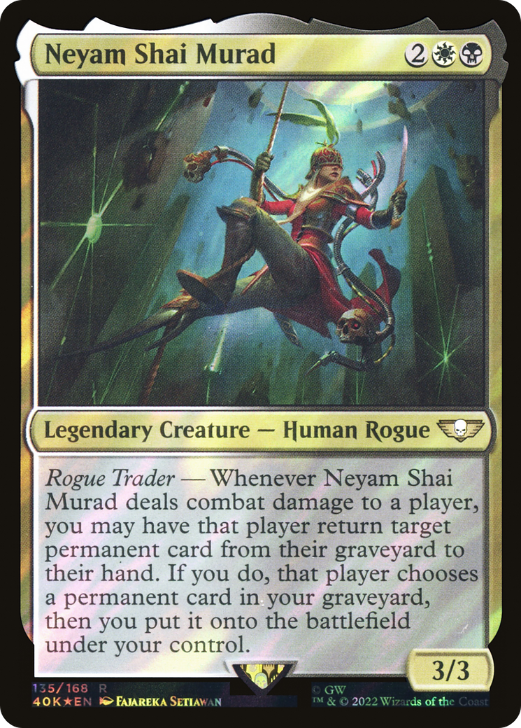 {R} Neyam Shai Murad (Surge Foil) [Universes Beyond: Warhammer 40,000][SF 40K 135]