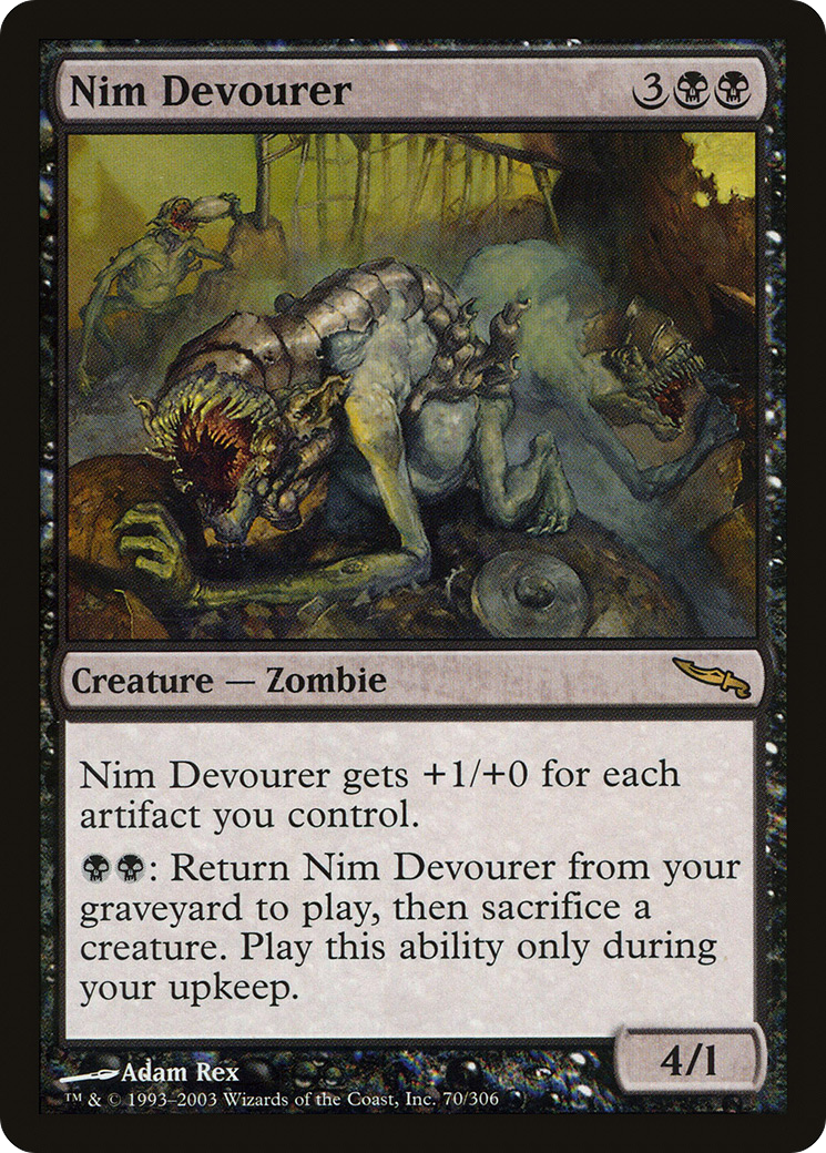 {R} Nim Devourer [Mirrodin][MRD 070]