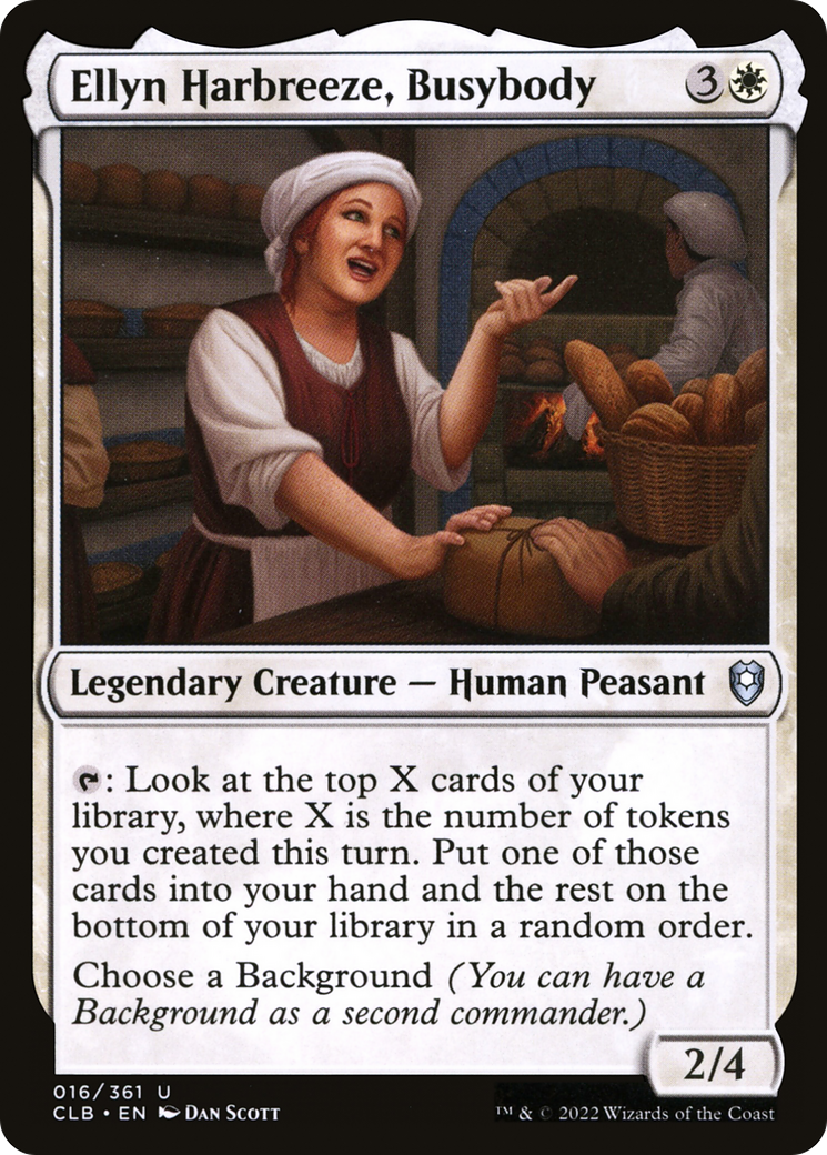 {C} Ellyn Harbreeze, Busybody [Commander Legends: Battle for Baldur's Gate][CLB 016]