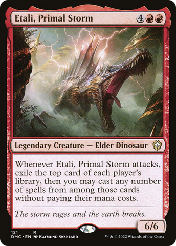{R} Etali, Primal Storm [Dominaria United Commander][DMC 121]