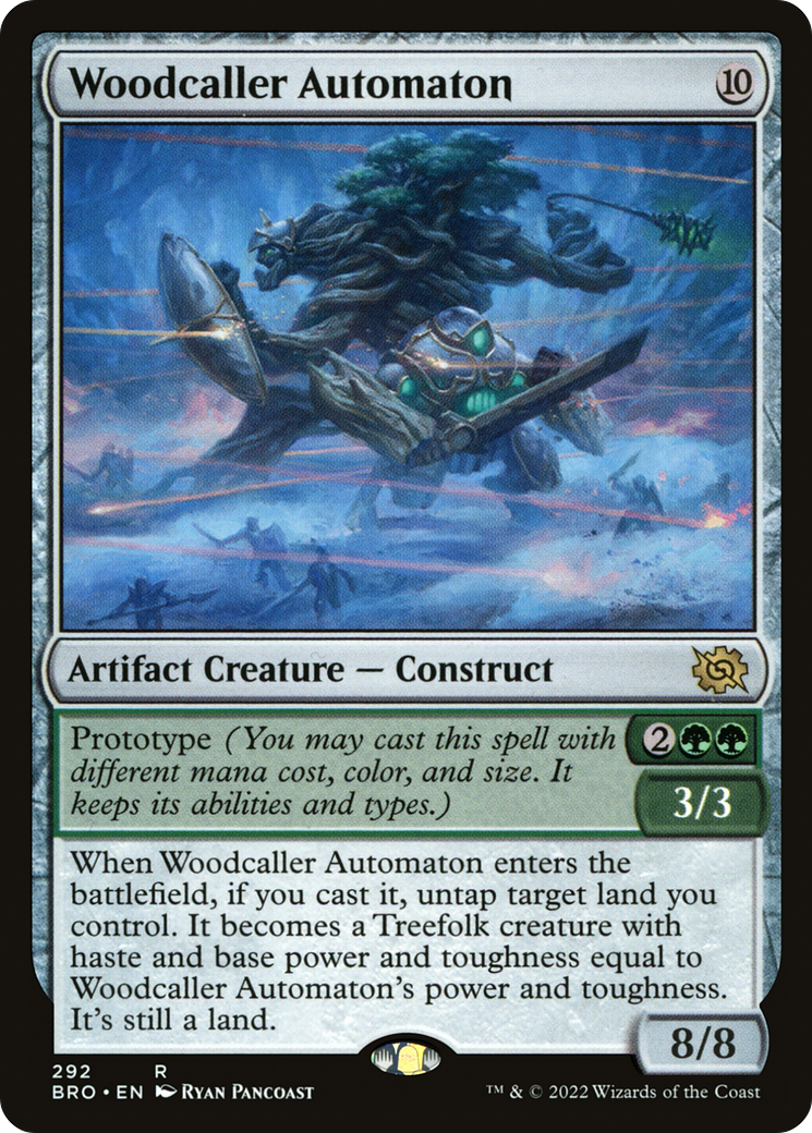 {R} Woodcaller Automaton [The Brothers' War][BRO 292]