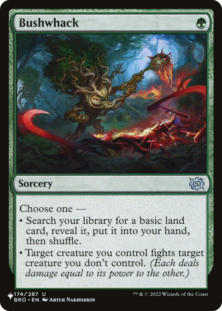 Bushwhack [LIST 174/012]