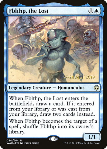 {R} Fblthp, the Lost [War of the Spark Prerelease Promos][PR WAR 050]