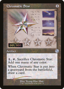 {C} Chromatic Star (Schematic) (Serial Numbered) [The Brothers' War Retro Artifacts][BRR 074]