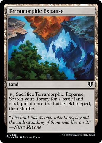 {C} Terramorphic Expanse [Commander Masters][CMM 428]