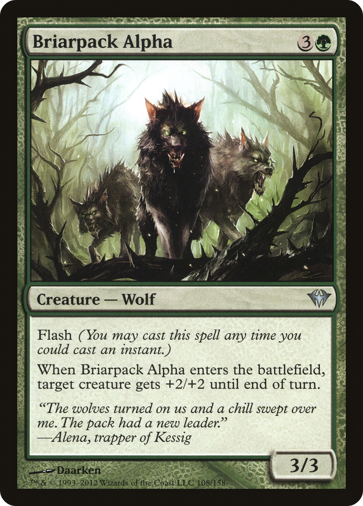 {C} Briarpack Alpha [Dark Ascension][DKA 108]
