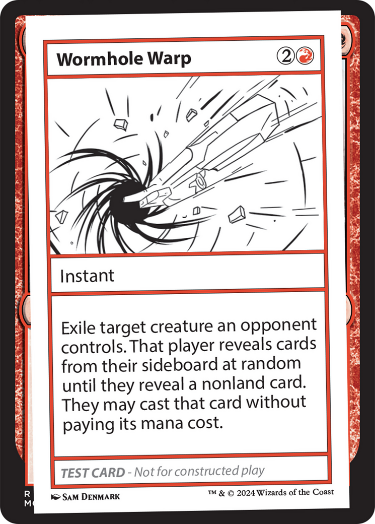 {C} Wormhole Warp [Mystery Booster 2 Playtest Cards][MB2 PLAYTEST]