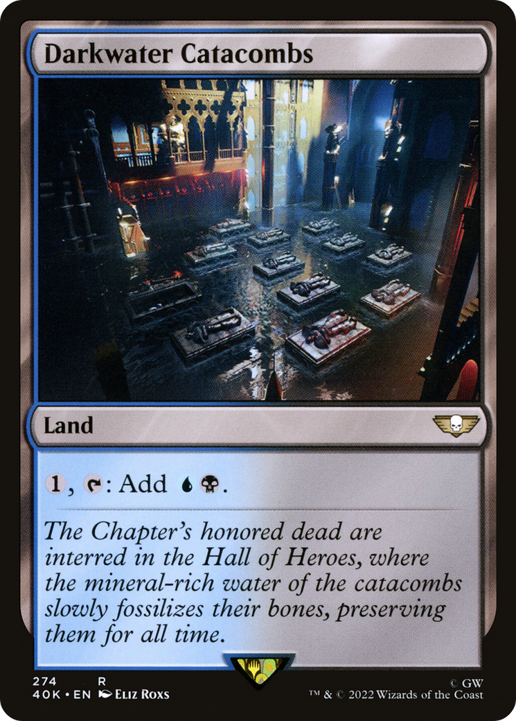 {R} Darkwater Catacombs [Universes Beyond: Warhammer 40,000][40K 274]