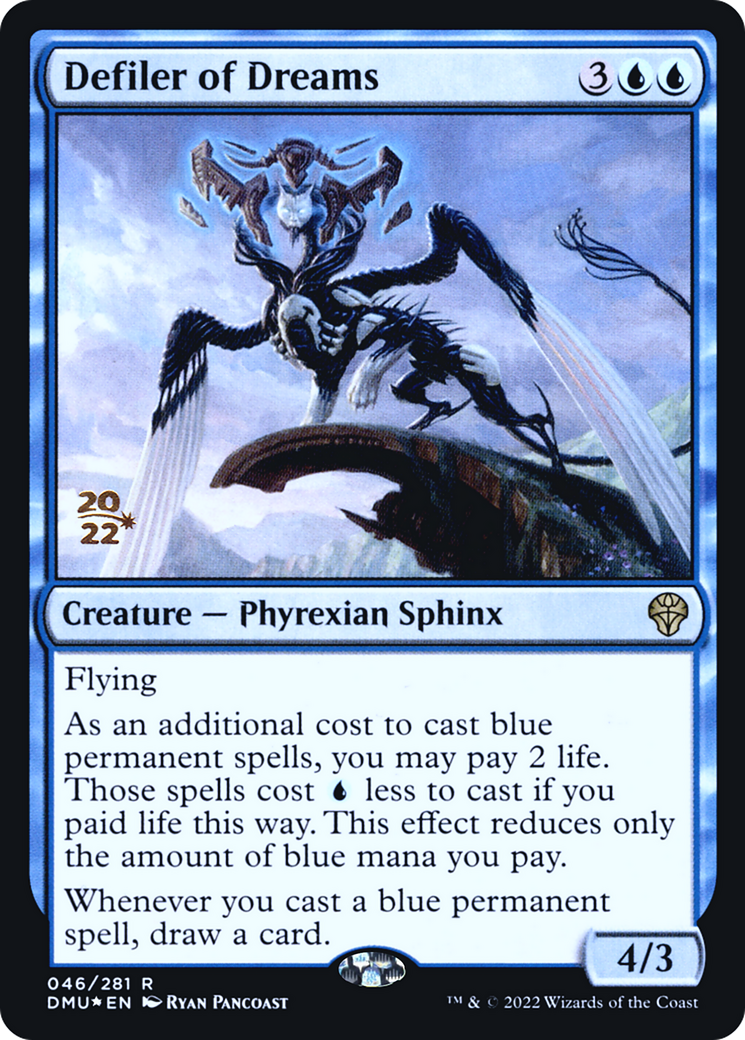 {R} Defiler of Dreams [Dominaria United Prerelease Promos][PR DMU 046]
