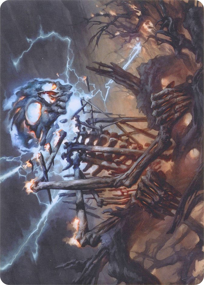 {A} Lightning Skelemental // Lightning Skelemental [Modern Horizons Art Series][AMH1 041]