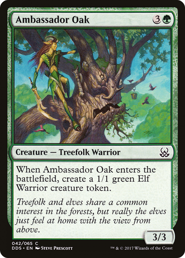 {C} Ambassador Oak [Duel Decks: Mind vs. Might][DDS 042]
