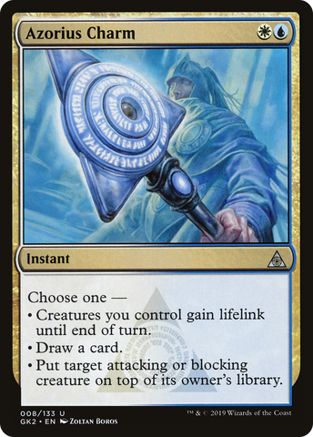 {C} Azorius Charm [Ravnica Allegiance Guild Kit][GK2 008]