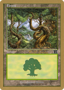 {B}[GB WC99 ML347B] Forest (ml347b) (Matt Linde) [World Championship Decks 1999]