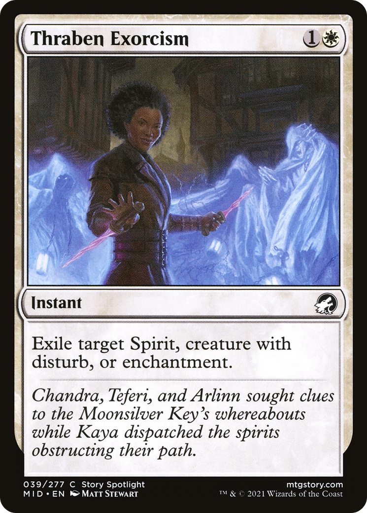 {C} Thraben Exorcism [Innistrad: Midnight Hunt][MID 039]