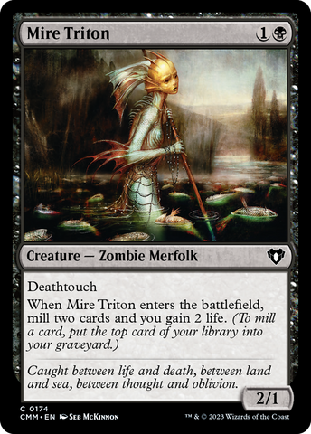 {C} Mire Triton [Commander Masters][CMM 174]
