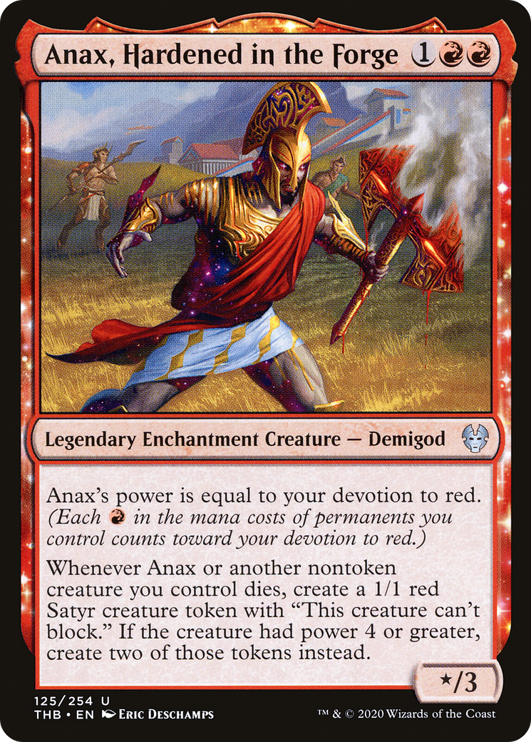 {C} Anax, Hardened in the Forge [Theros Beyond Death][THB 125]