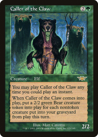 {R} Caller of the Claw [Legions][LGN 121]