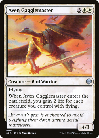 {C} Aven Gagglemaster [Starter Commander Decks][SCD 008]