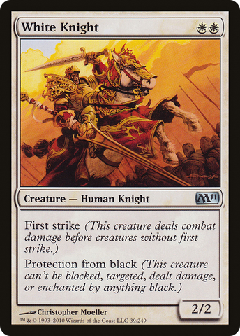 {C} White Knight [Magic 2011][M11 039]