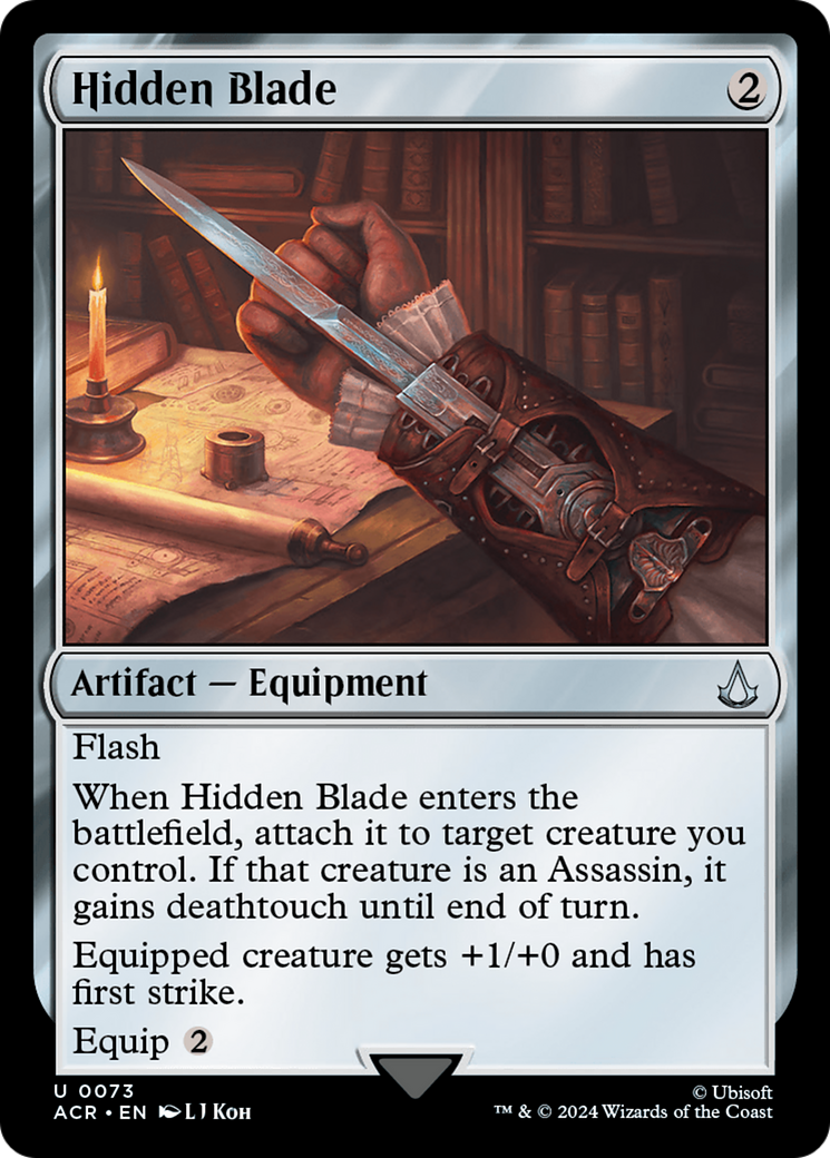 {C} Hidden Blade [Assassin's Creed][ACR 073]