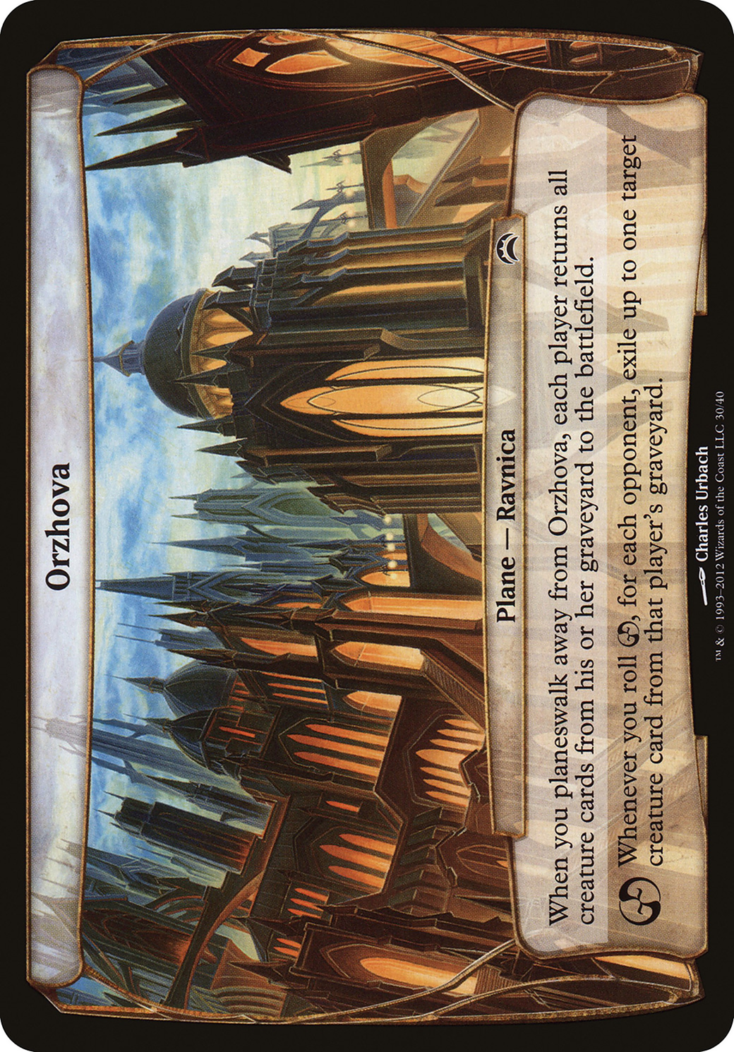 {O} Orzhova (Planes) [Planechase 2012 Planes][OVR PC2 030]