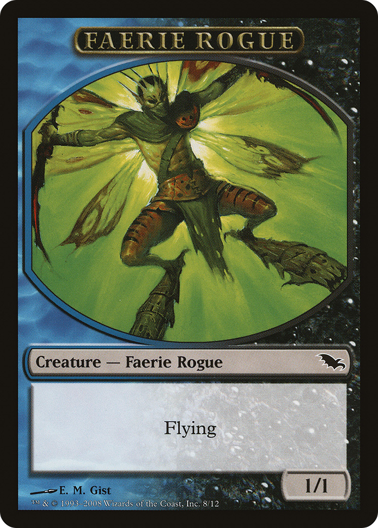 {T} Faerie Rogue Token [Shadowmoor Tokens][TSHM 008]