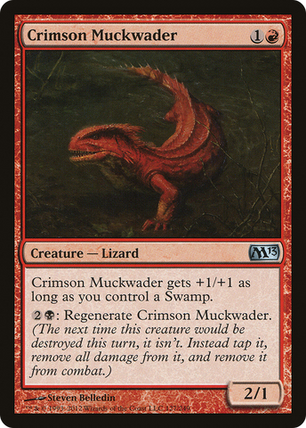 {C} Crimson Muckwader [Magic 2013][M13 127]
