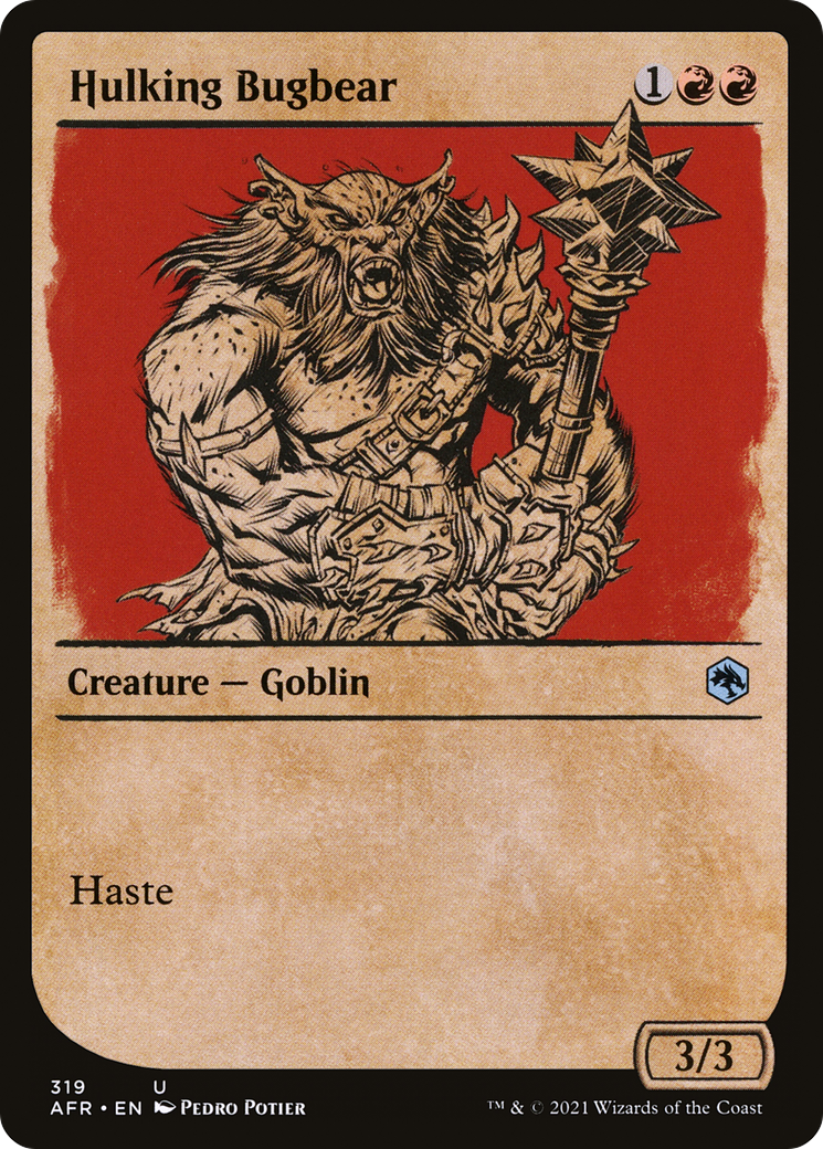 {C} Hulking Bugbear (Showcase) [Dungeons & Dragons: Adventures in the Forgotten Realms][AFR 319]