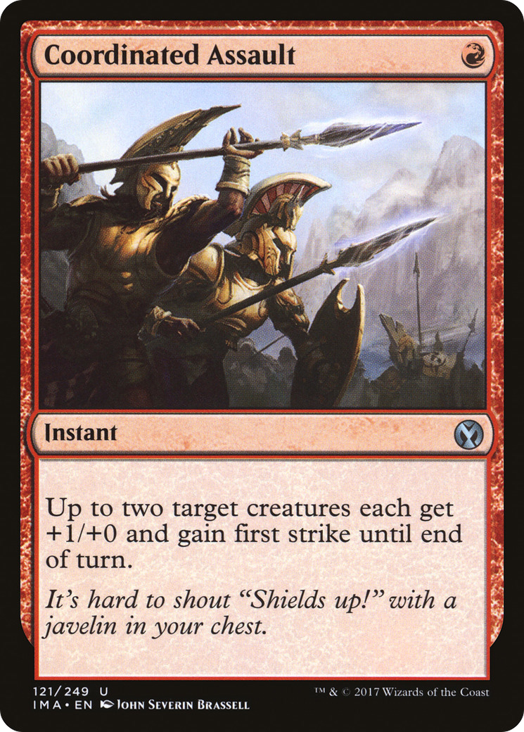 {C} Coordinated Assault [Iconic Masters][IMA 121]