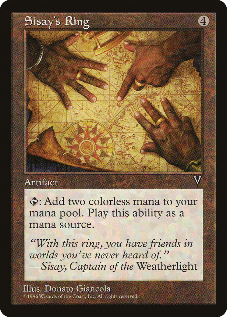 {C} Sisay's Ring [Visions][VIS 154]