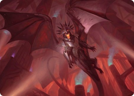 {A} Ziatora, the Incinerator Art Card [Streets of New Capenna Art Series][ASNC 033]