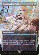 {R} Smothering Tithe (Anime Borderless) (Confetti Foil) [Wilds of Eldraine: Enchanting Tales][WOT 087]