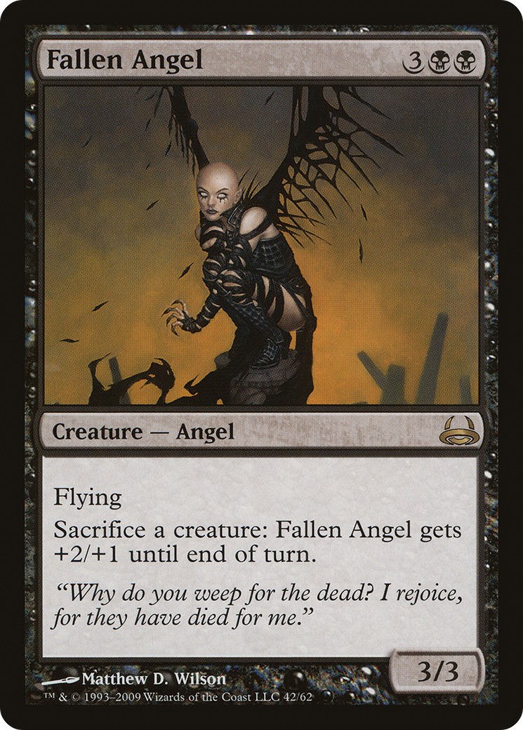 {R} Fallen Angel [Duel Decks: Divine vs. Demonic][DDC 042]