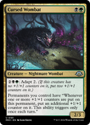{C} Cursed Wombat [Modern Horizons 3][MH3 181]
