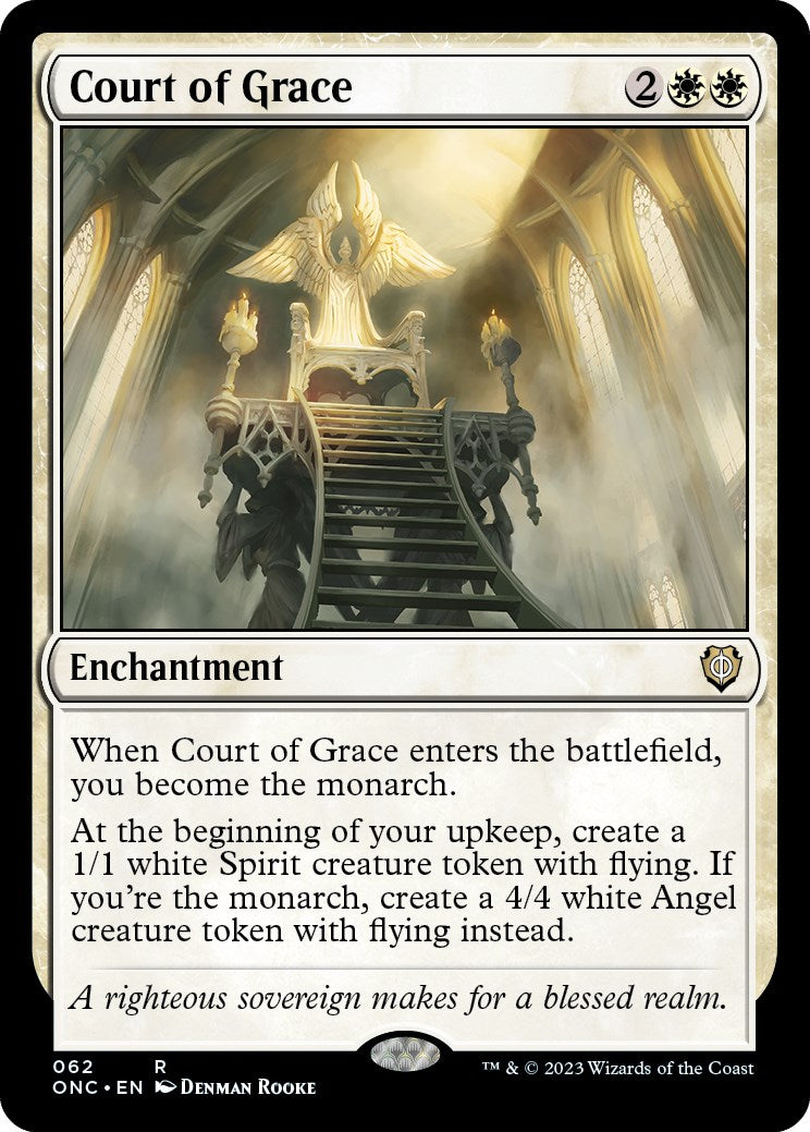 {R} Court of Grace [Phyrexia: All Will Be One Commander][ONC 062] - Misty Mountain Games