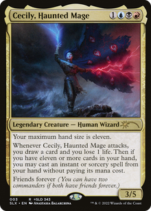 {R} Cecily, Haunted Mage [Secret Lair: Universes Within][SLX 003]
