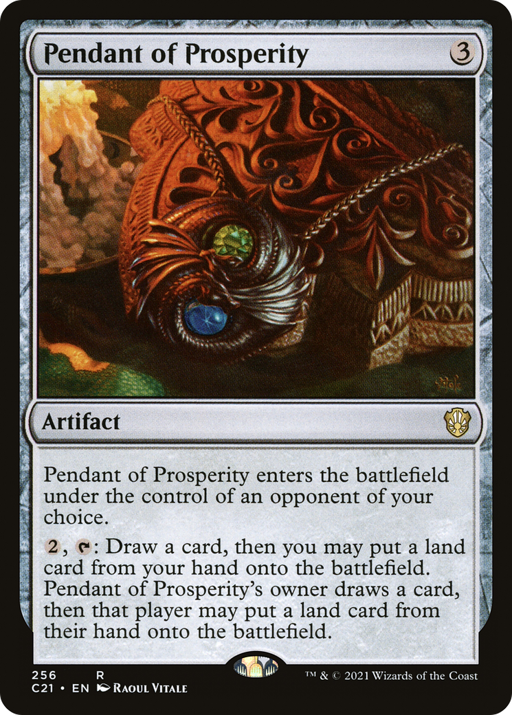 {R} Pendant of Prosperity [Commander 2021][C21 256]