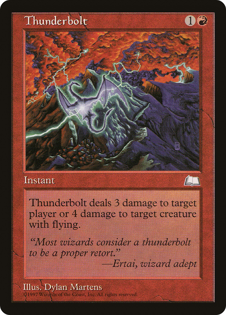 {C} Thunderbolt [Weatherlight][WTH 115]