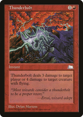 {C} Thunderbolt [Weatherlight][WTH 115]